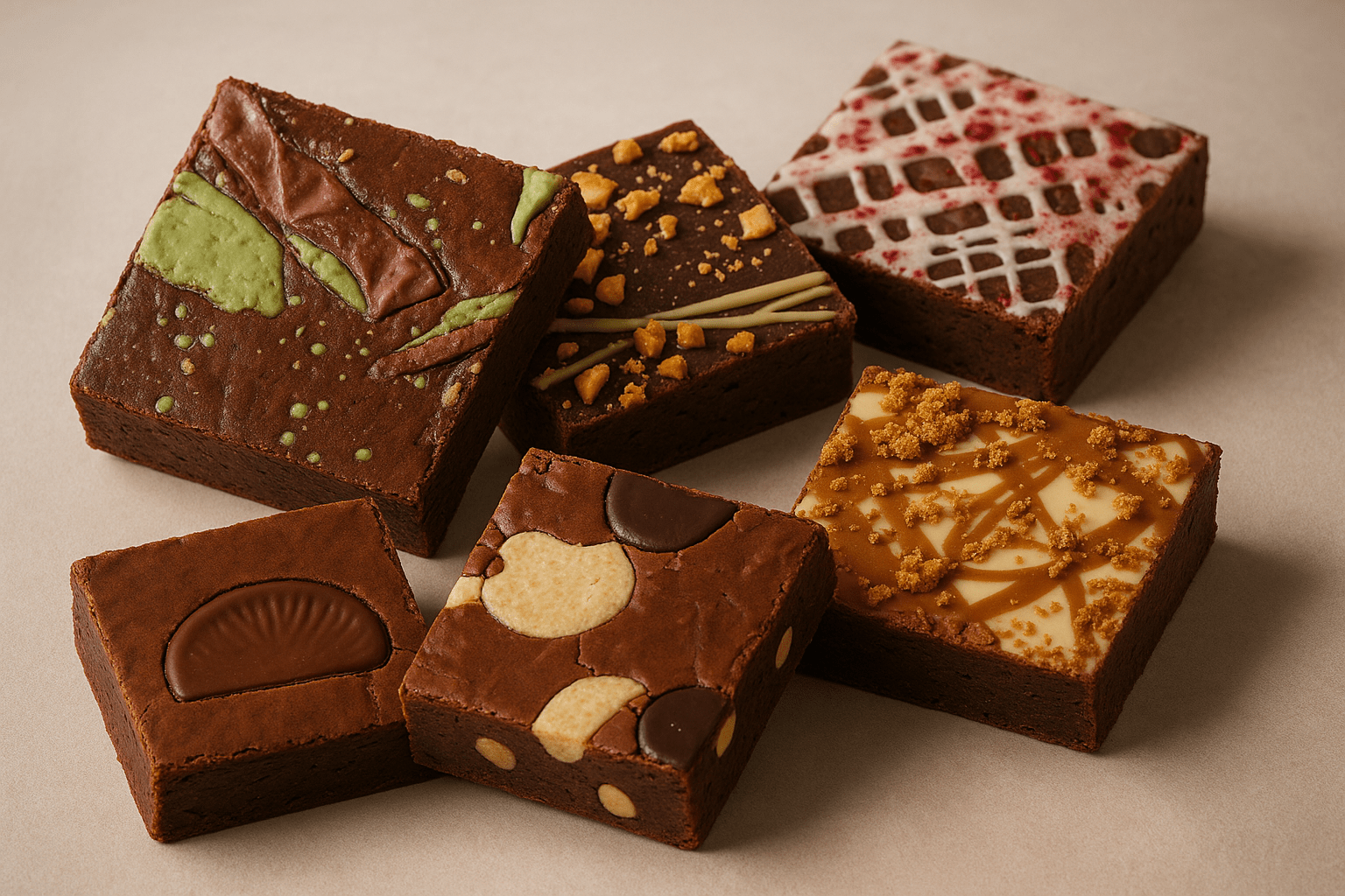 Custom Brownie Box of 5 - Sweet Selection Box