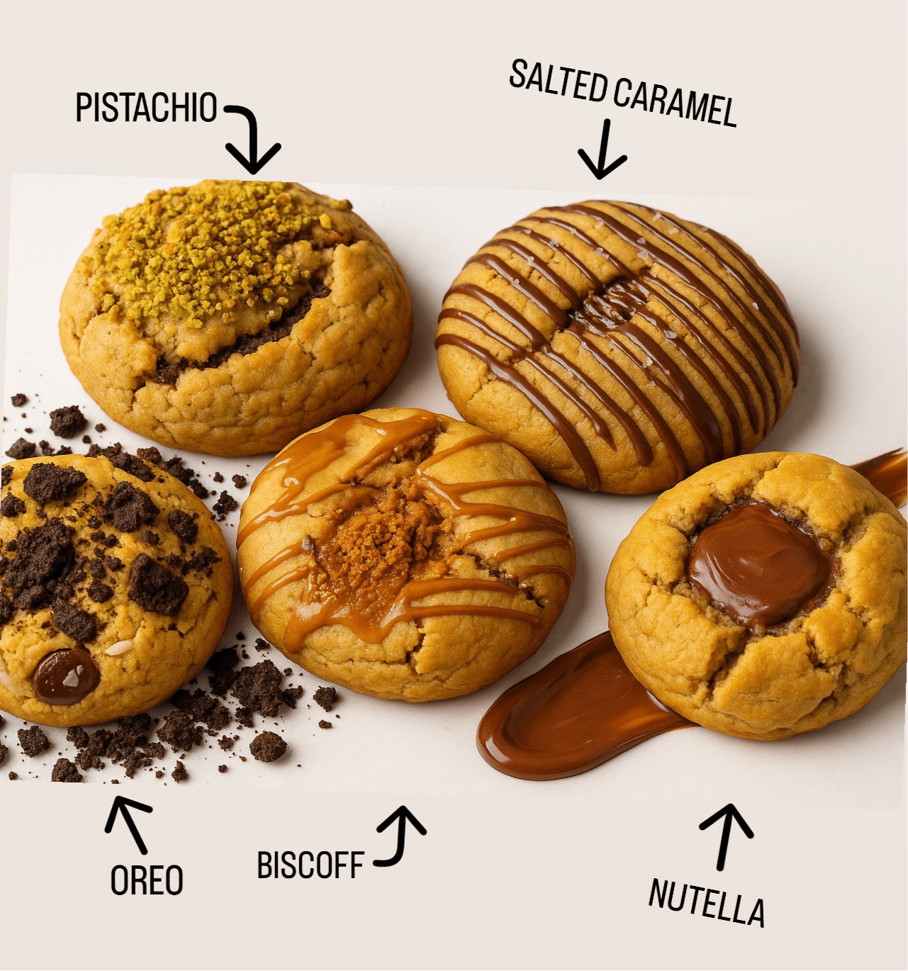 Signature Cookie Box of 5 - Sweet Selection Box